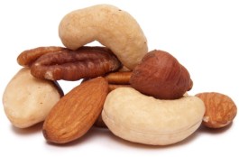 eliminate fat belly with nuts